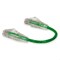 Add-On 6IN RJ-45 MALE TO RJ-45 MALE CAT6 STRAIGHT GREEN SLIM UTP COPPER PVC P ADD-0-5FSLCAT6-GN - alternate 4
